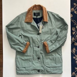 J. Crew Relaxed Barn Jacket in cotton-canvas